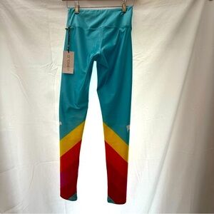 Goldsheep Multicolor Chevron Leggings